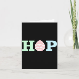 Pastel Pattern Egg Easter Day Card