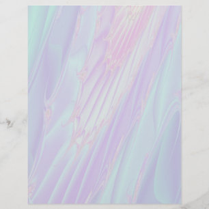 Pastel Pattern Fractal - Sea Shell Style.