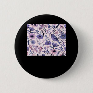 Pastel Pattern - Whimsigoth Cottagecore 2 Inch Round Button