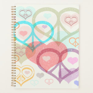 Pastel Peace & Love Planner