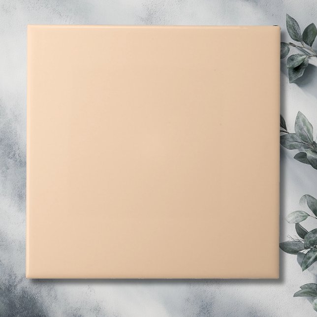 Pastel Peach Blossom Solid Colour | Classic Elegan Tile (Creator Uploaded)