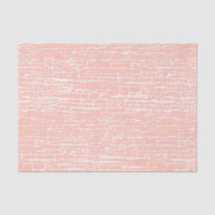 Pastel Peach Crackle Tissue Paper