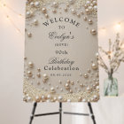 Pastel Pearls with Diamonds Birthday Welcome