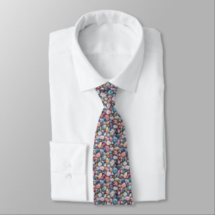 Pastel Pebbles Neck Tie