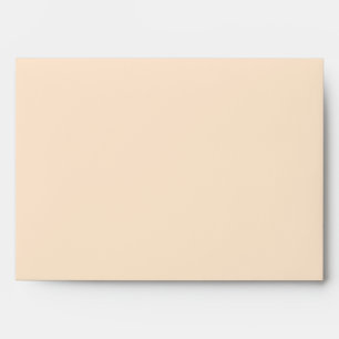 Pastel Penmanship Envelope Apricot