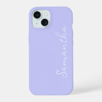 Pastel Periwinkle Personalized