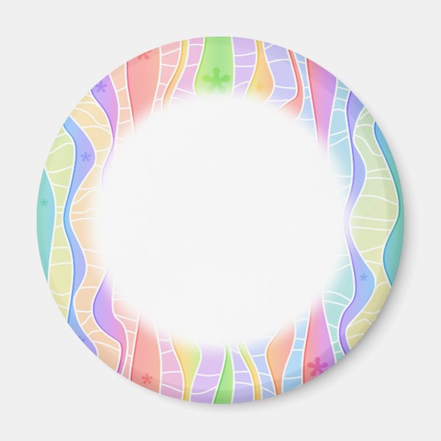 PASTEL PERSONNALISÉ STRIPES MAGNETS (Devant)