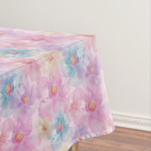 Pastel Petal Bloom Tablecloth