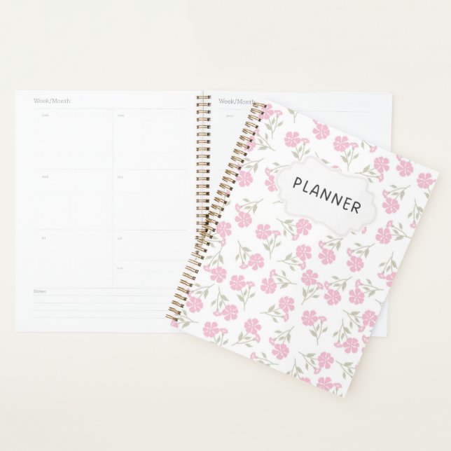 Pastel Petals Planner - Minimal & Elegant Design (Display)