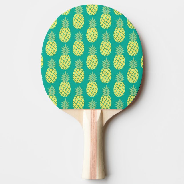 Pastel Pineapples Ping Pong Paddle (Front)