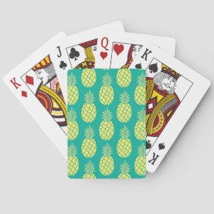 Pastel Pineapples Playing Cards
