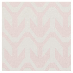 Pastel Pink and Purple Interlocking Pattern Fabric