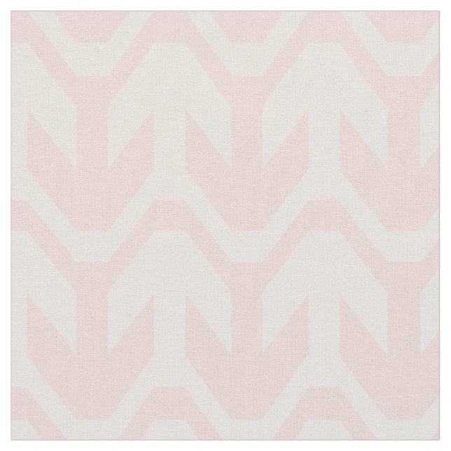 Pastel Pink and Purple Interlocking Pattern Fabric (Close Up)