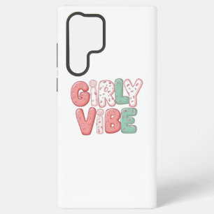 Pastel Pink and Teal Girly Aesthetic Samsung Galaxy Case