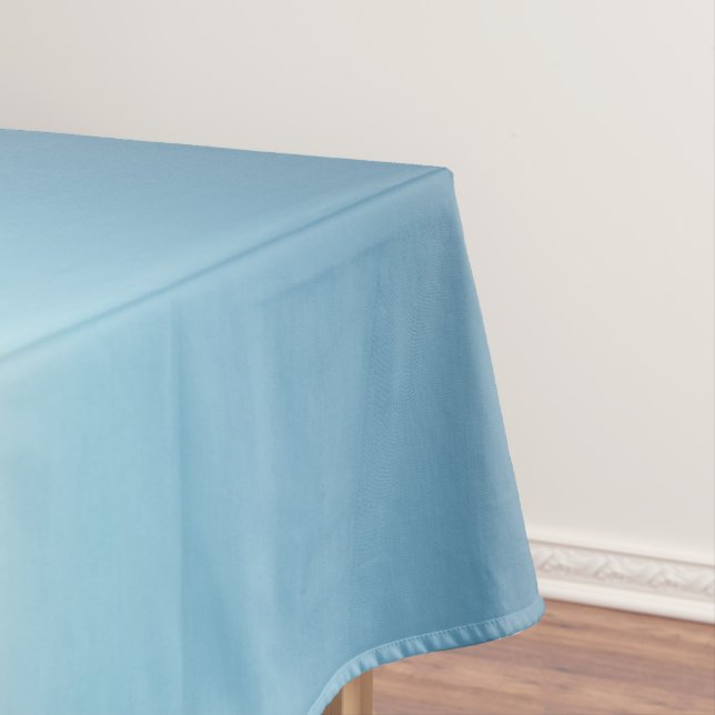 Pastel Pink & Blue Gradient Indigo Rose Ombre     Tablecloth (In Situ)