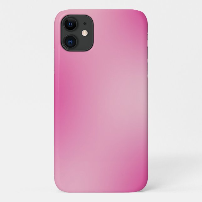 Pastel Pink Colours Abstract Blur Gradient Ombre Case-Mate iPhone Case (Back)
