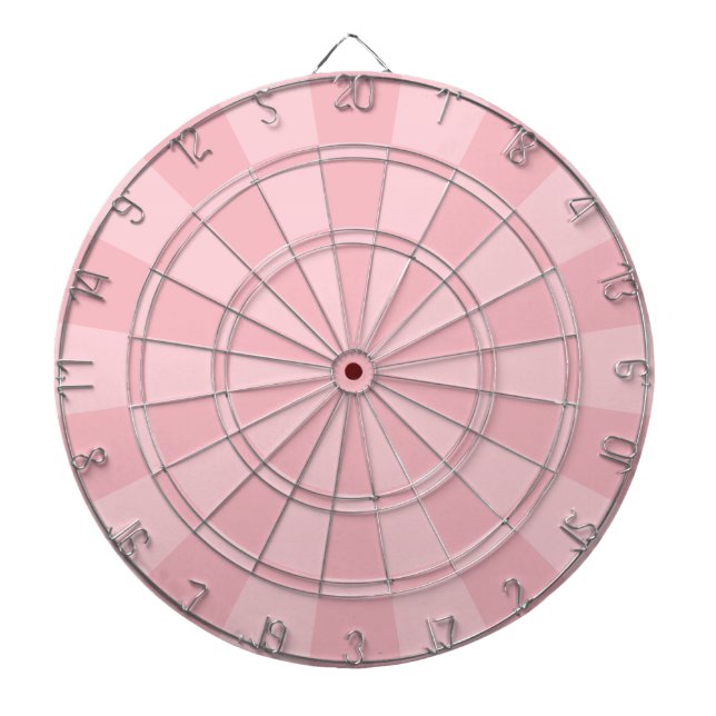 Pastel Pink Dartboard (Front)