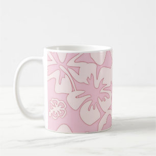 Pastel Pink Flower Art Coffee Mug