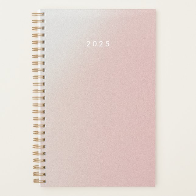 Pastel Pink Gradient Personnalisé 2025 (Devant)