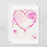 Pastel Pink Heart Garland, Valentine's Day Decor