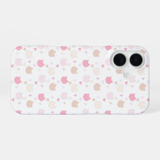 Pastel Pink Kawaii Cat Hearts Stars Phone Case