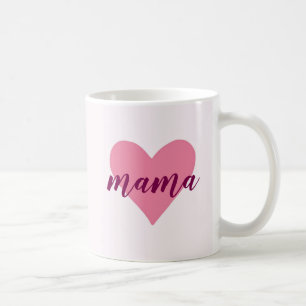 Pastel Pink Mama Mug - Sweet Mother's Day Cadeau