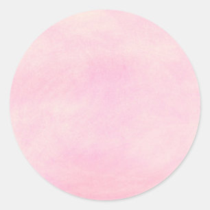 Pastel Pink Mélange Simples Stickers Plain