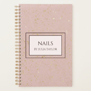 Pastel Pink Parties scintillant Nail Salon Manicur