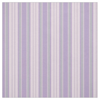 Pastel Pink, Purple & Green Chevron Stripes Fabric