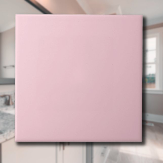 Pastel Pink Solid Colour | Classic | Elegant Tile (Creator Uploaded)