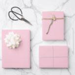 Pastel Pink Solid Colour | Classic | Elegant Wrapping Paper Sheet<br><div class="desc">Pastel Pink Solid Colour | Pastel Colours | Classic | Elegant | Trendy | Stylish | Professional Design</div>