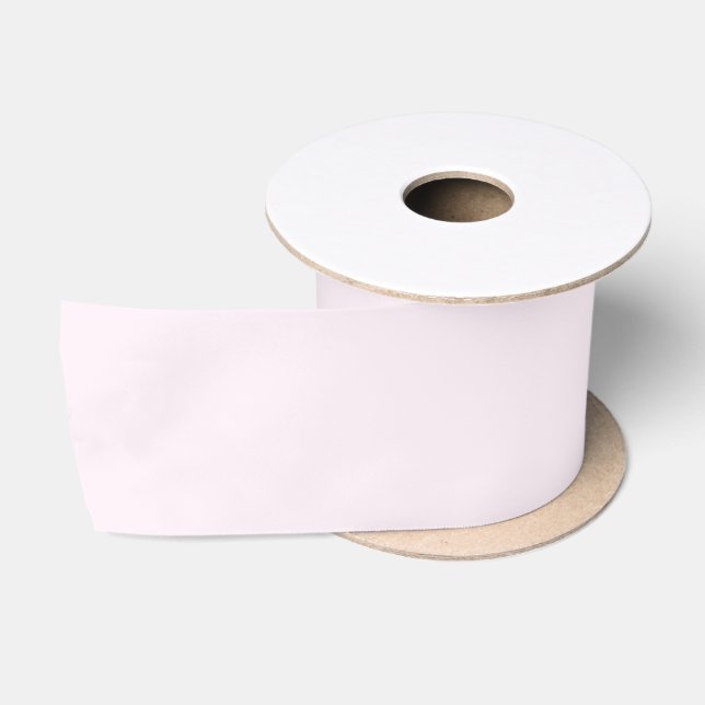 Pastel Pink Solid Colour  Satin Ribbon (Spool)