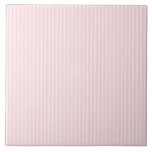 Pastel Pink Stripes. Tile<br><div class="desc">Vertical stripes in shades of pink. Has a nice pretty look. Simple striped design.</div>