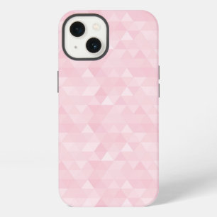 Pastel Pink Triangle Mosaic iPad Case