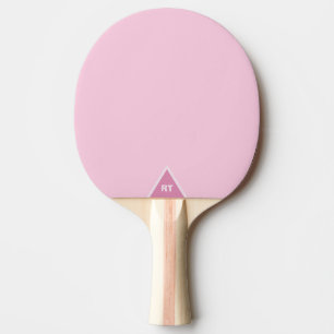 Pastel Pink Two Tone Ping Pong Paddle