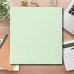 Pastel Pistachio Solid Colour | Classic | Elegant Notepad<br><div class="desc">Pastel Pistachio Solid Colour | Classic | Elegant | Trendy | Stylish | Gift</div>