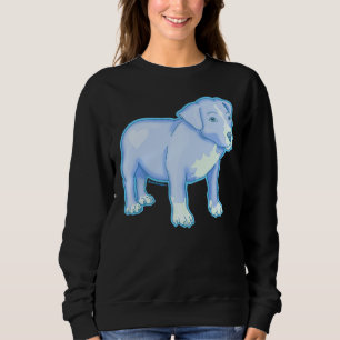 Pastel Pitbull Blue Sweatshirt