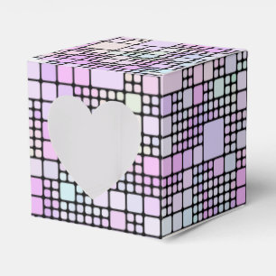pastel pixel pieces : favor box