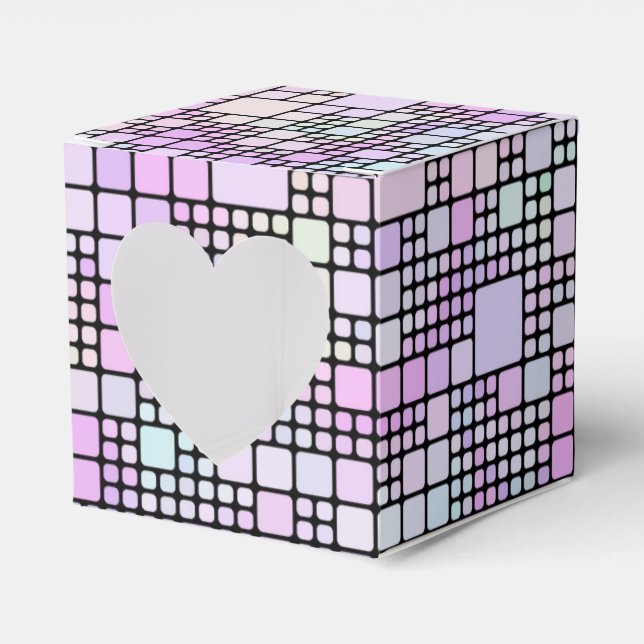 pastel pixel pieces : favor box (Front Side)