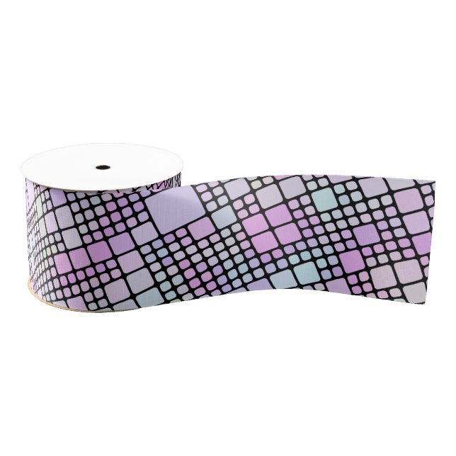pastel pixel pieces : grosgrain ribbon (Spool)