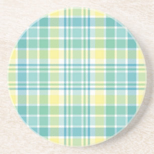 Pastel Plaid Coaster