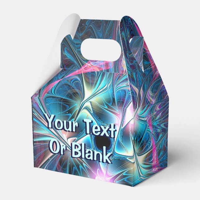 Pastel Plastic Favor Box (Front Side)