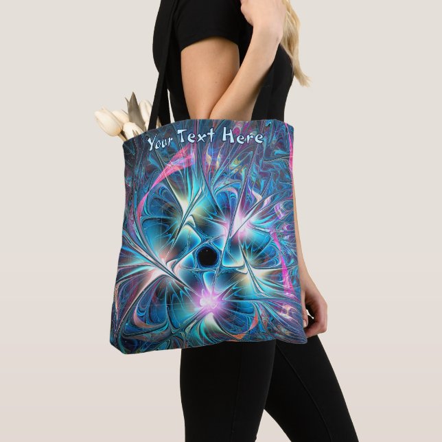 Pastel Plastic Tote Bag (Close Up)