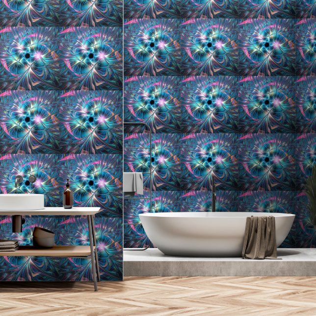 Pastel Plastic Wallpaper (Bathroom)