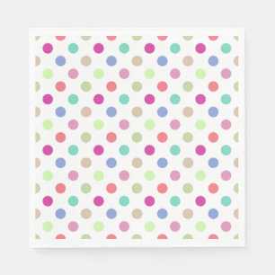 Pastel Polka Dot Napkin