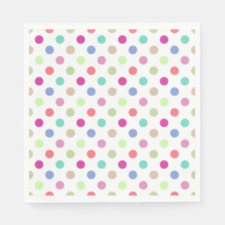 Pastel Polka Dot Napkin