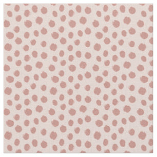 Pastel polka dots fabric