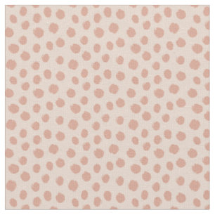 Pastel polka dots fabric