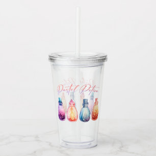 Pastel Potion – Cute and Elegant Witch Potion Acrylic Tumbler