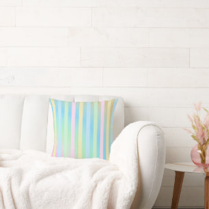 Pastel Pretty Pattern Throw Pillow